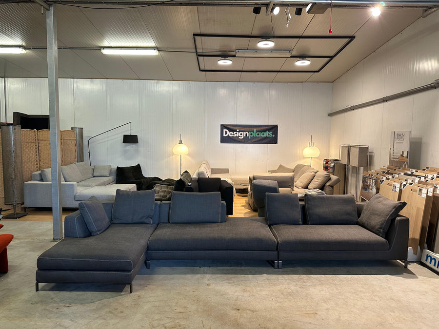ZGAN B&B Italia Ray Modulaire Hoekbank – Antraciet