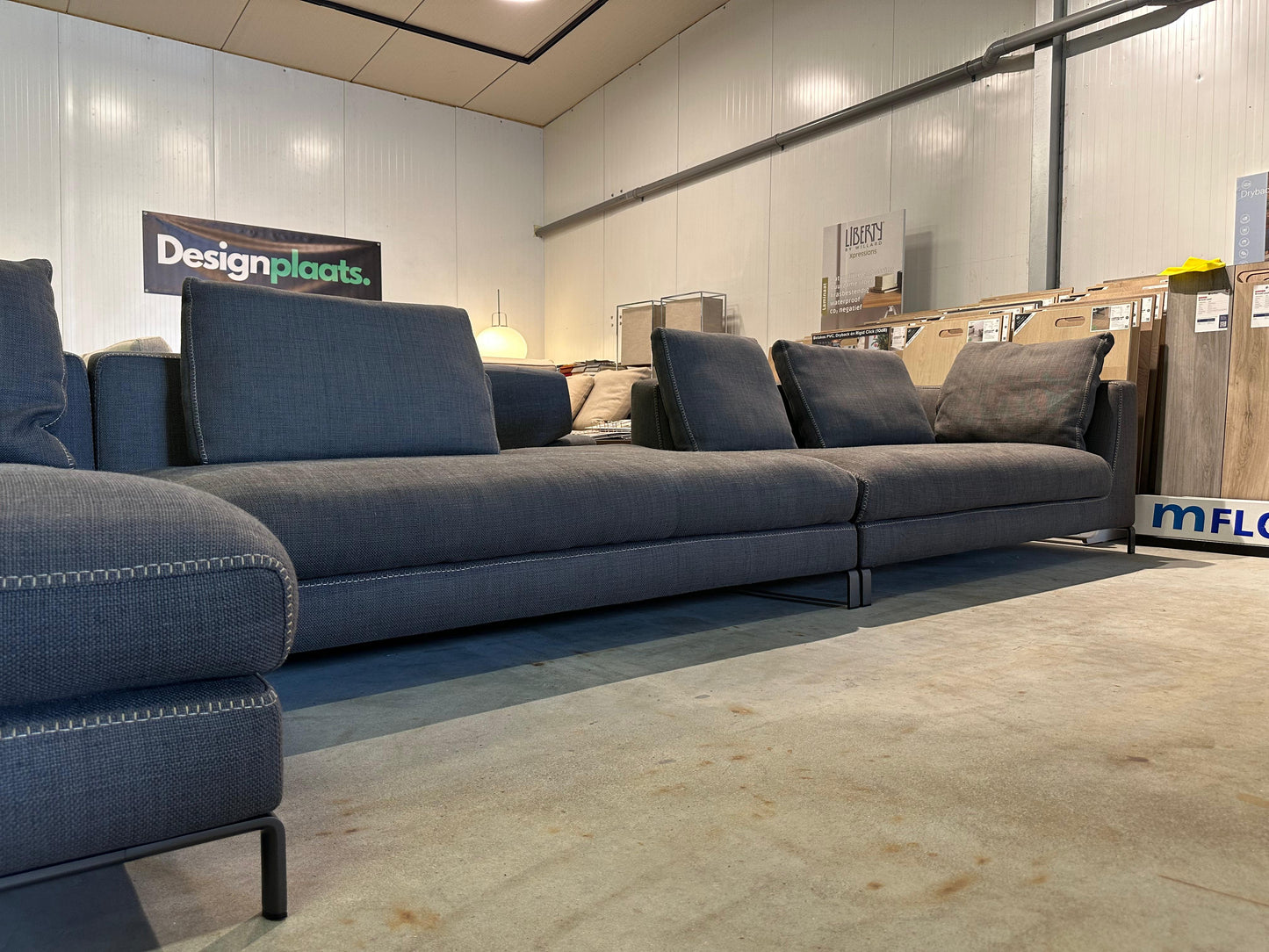 ZGAN B&B Italia Ray Modulaire Hoekbank – Antraciet