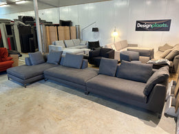 ZGAN B&B Italia Ray Modulaire Hoekbank – Antraciet