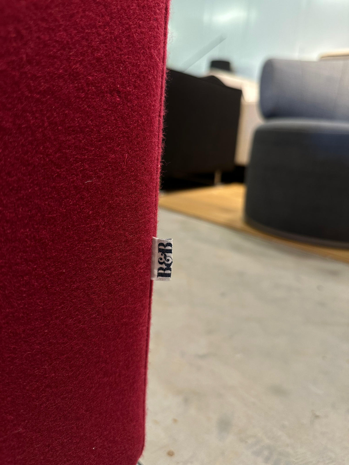 B&B Italia George Hoekbank Rood/Roze – NP: €12.999