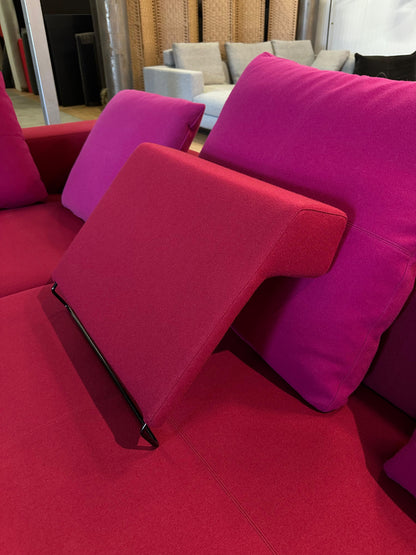 B&B Italia Fucsia Hoekbank Rood/Roze – NP: €12.999