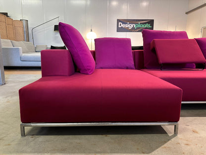 B&B Italia Fucsia Hoekbank Rood/Roze – NP: €12.999