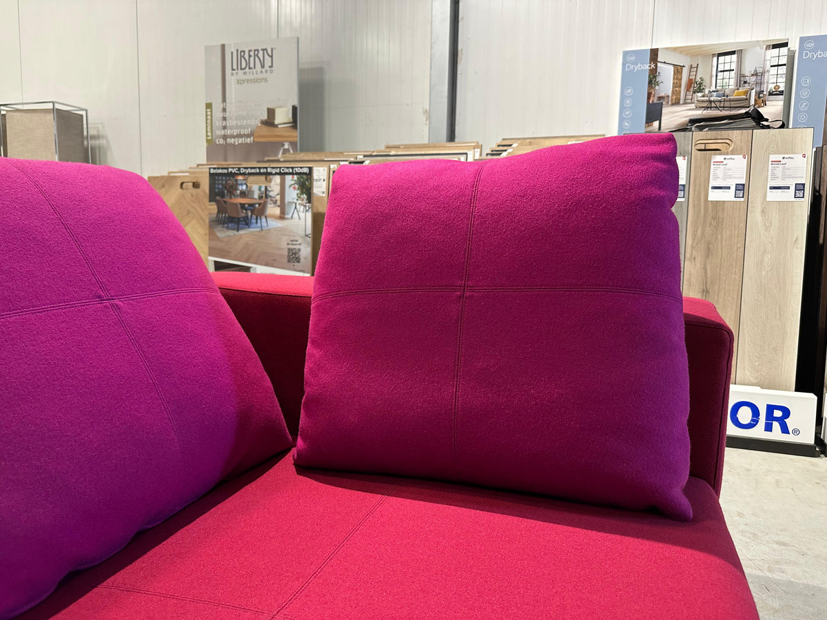 B&B Italia George Hoekbank Rood/Roze – NP: €12.999