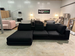 Minotti Hamilton Hoekbank Zwart – NP: €20.000