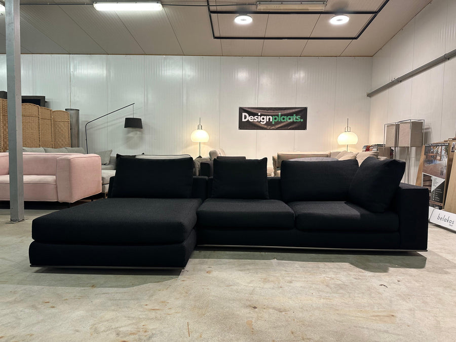 Minotti Hamilton Hoekbank Zwart – NP: €20.000