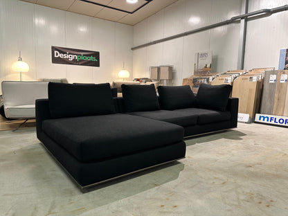 Minotti Hamilton Hoekbank Zwart – NP: €20.000