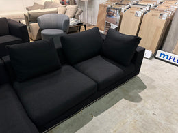 Minotti Hamilton Hoekbank Zwart – NP: €20.000