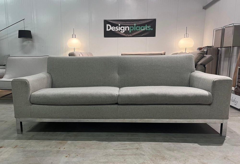 Minotti 2.5-Zits Bank Grijs Compact – NP: €7.000