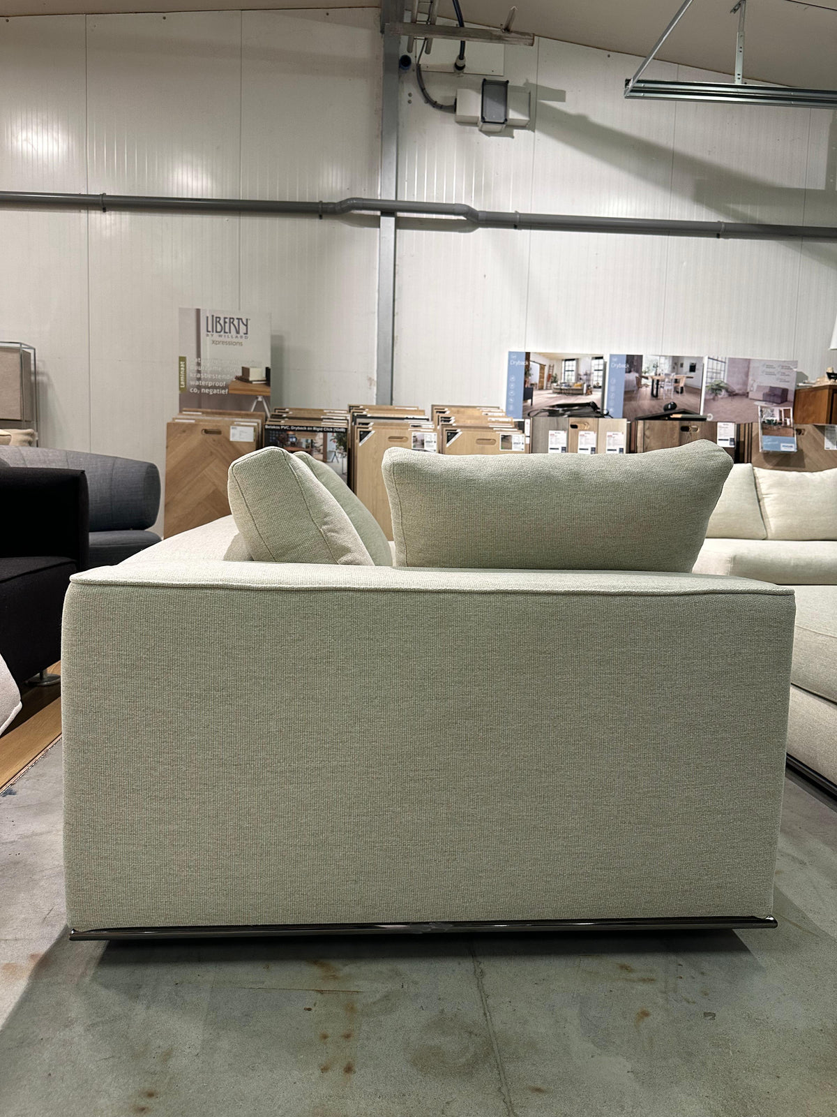 Nieuw Geherstoffeerde Minotti Hamilton Hoekbank NP: €30.000