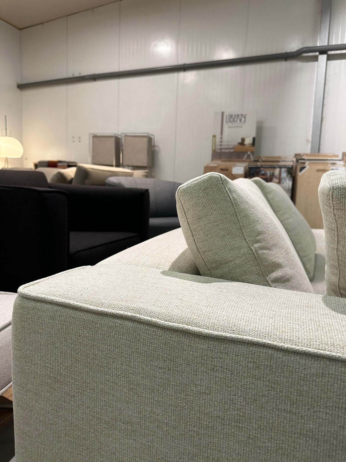 Nieuw Geherstoffeerde Minotti Hamilton Hoekbank NP: €30.000