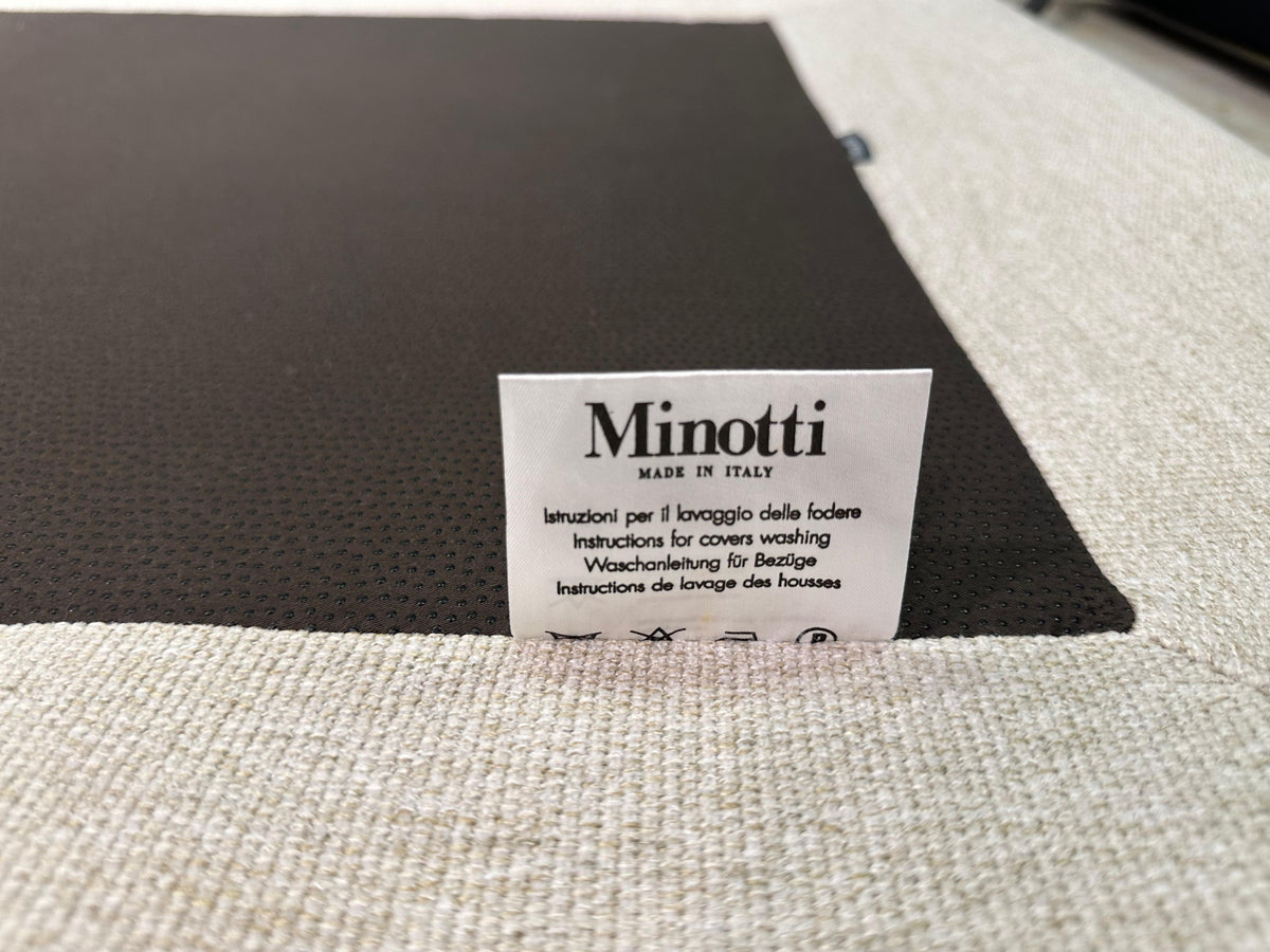 Nieuw Geherstoffeerde Minotti Hamilton Hoekbank NP: €30.000