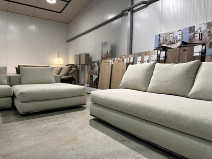 Nieuw Geherstoffeerde Minotti Hamilton Hoekbank NP: €30.000