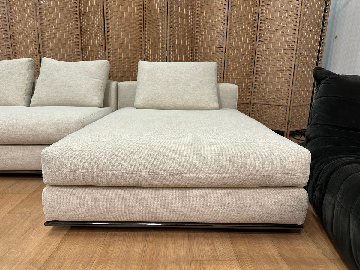 Nieuw Geherstoffeerde Minotti Hamilton Hoekbank NP: €21.000
