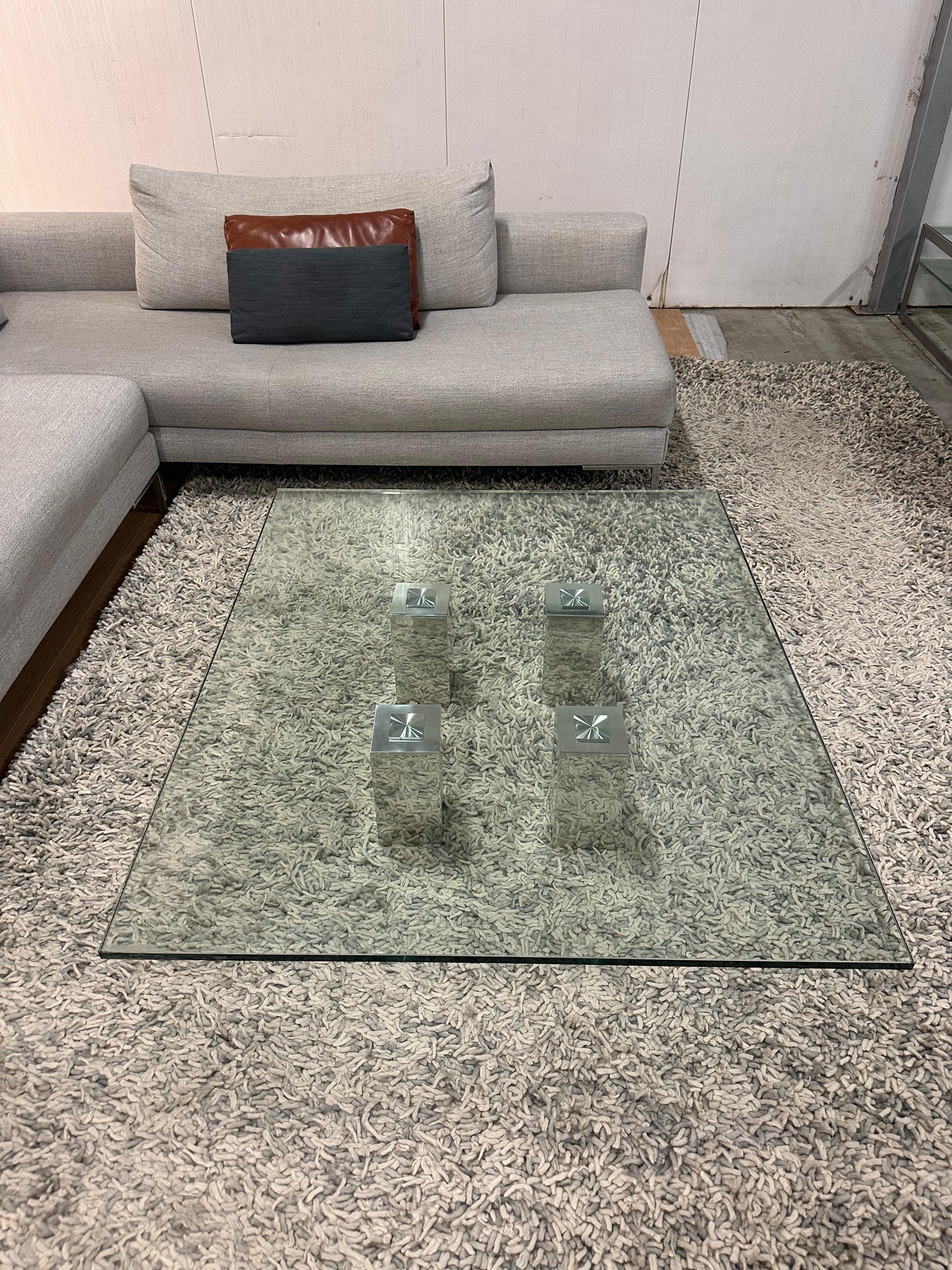 Van Beek Abel Salontafel Glas – 130×110 cm