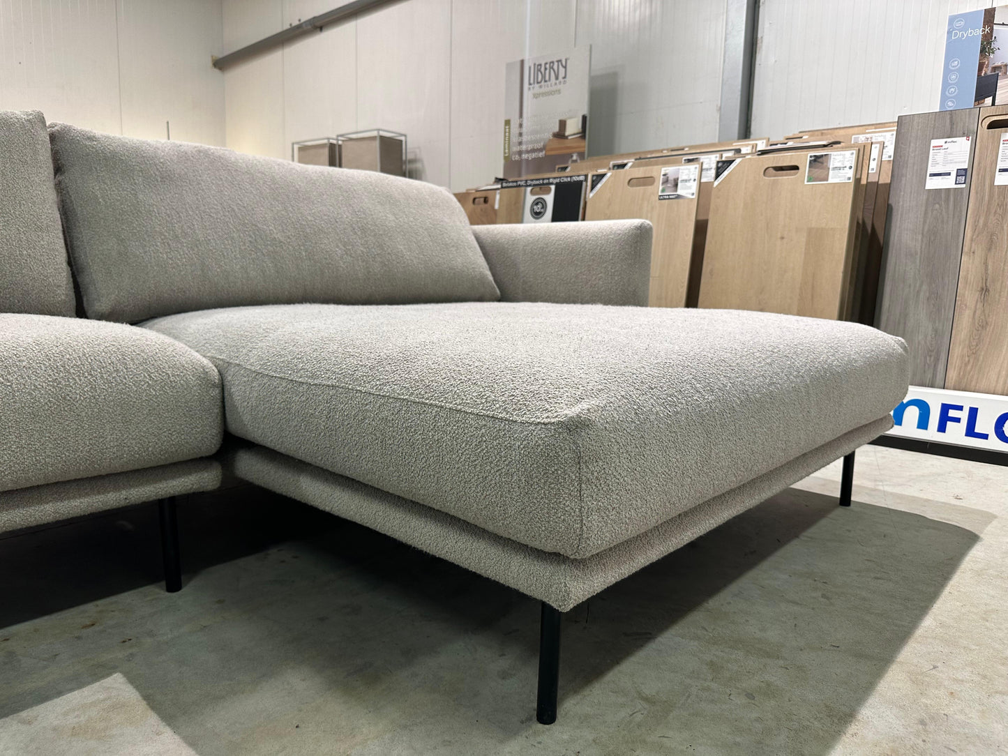 Fest Amsterdam Astin Hoekbank Bouclé Wit – NP: €5.500