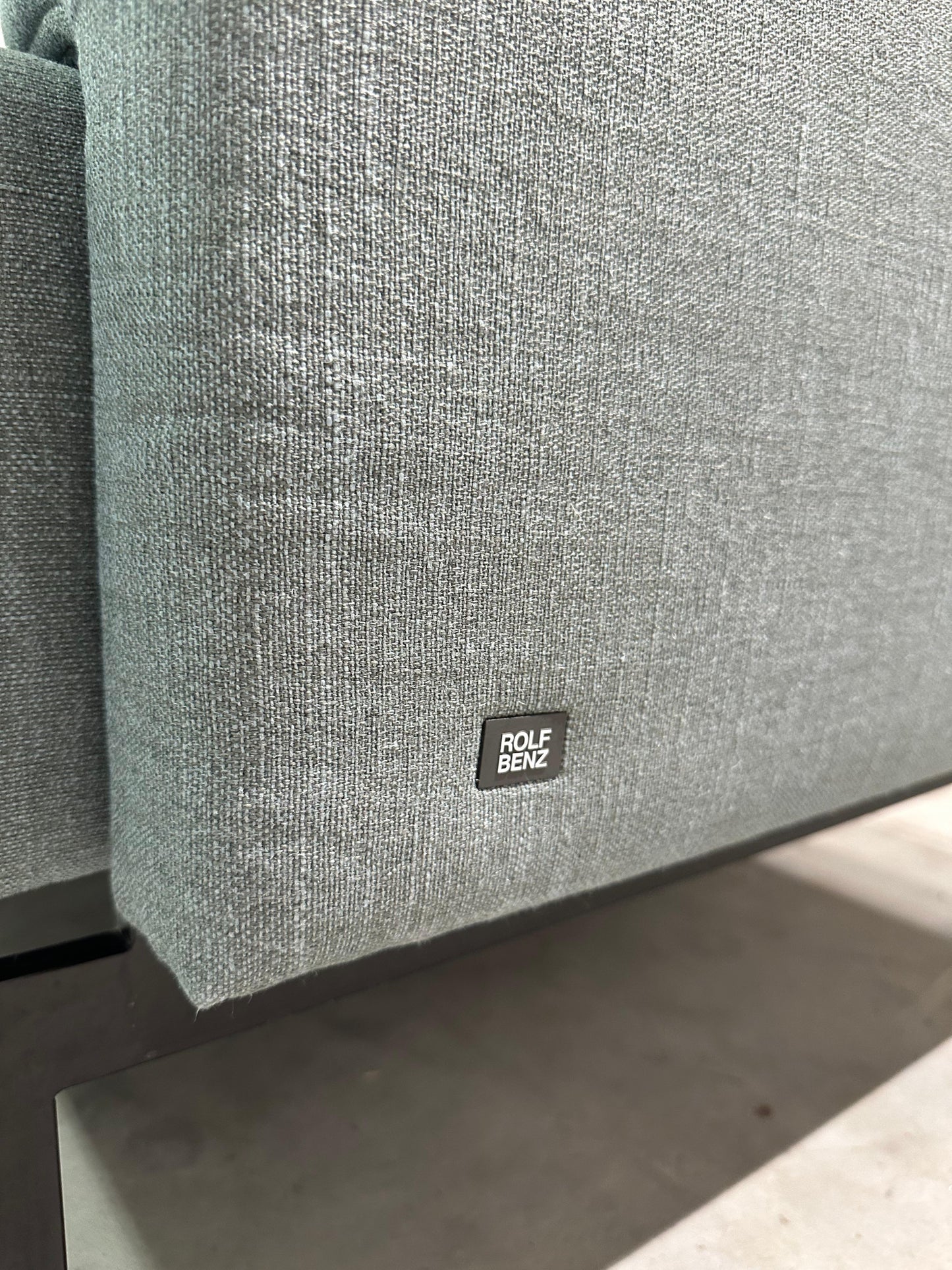 Rolf Benz 310 3-Zits Bank Turquoise – NP: €5.500
