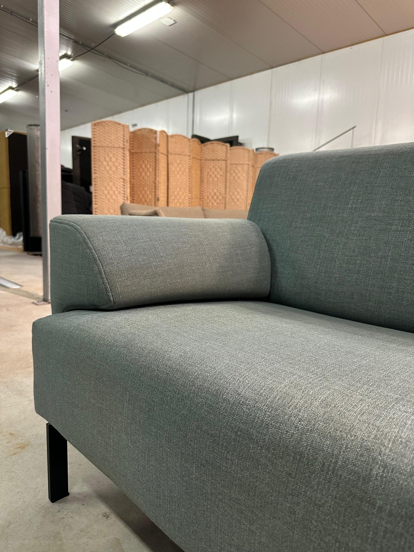 Rolf Benz 310 3-Zits Bank Turquoise – NP: €5.500