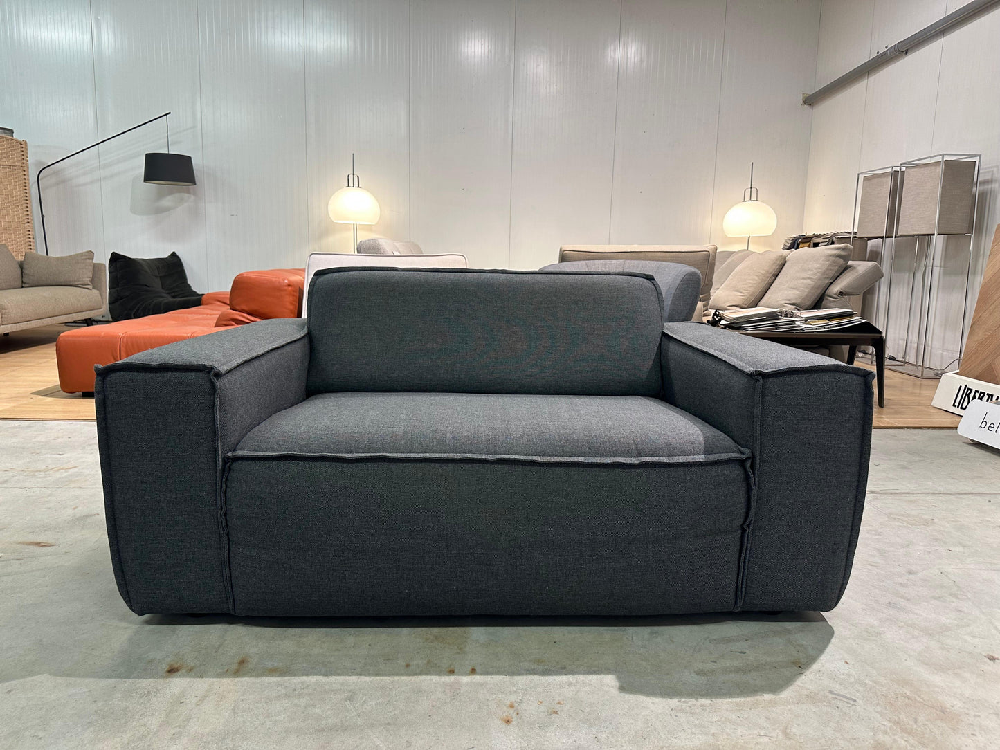Fest Edge Loveseat Kvadrat Blauw/Grijs – NP: €2.200