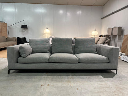 Minotti Andersen 3/4-Zits Grijs + Hoofdsteun – NP: €12.000