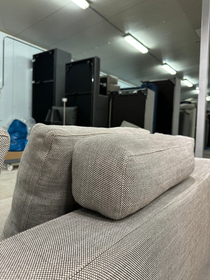 Minotti Andersen 3/4-Zits Grijs + Hoofdsteun – NP: €12.000