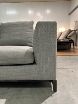 Minotti Andersen 3/4-Zits Grijs + Hoofdsteun – NP: €12.000