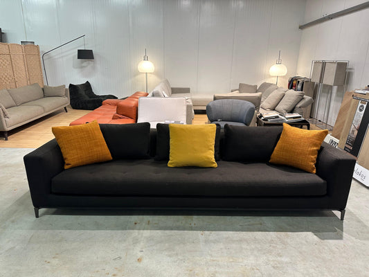 ZGAN Minotti Andersen Quilt 5-Zits Mokka – NP: €16.000