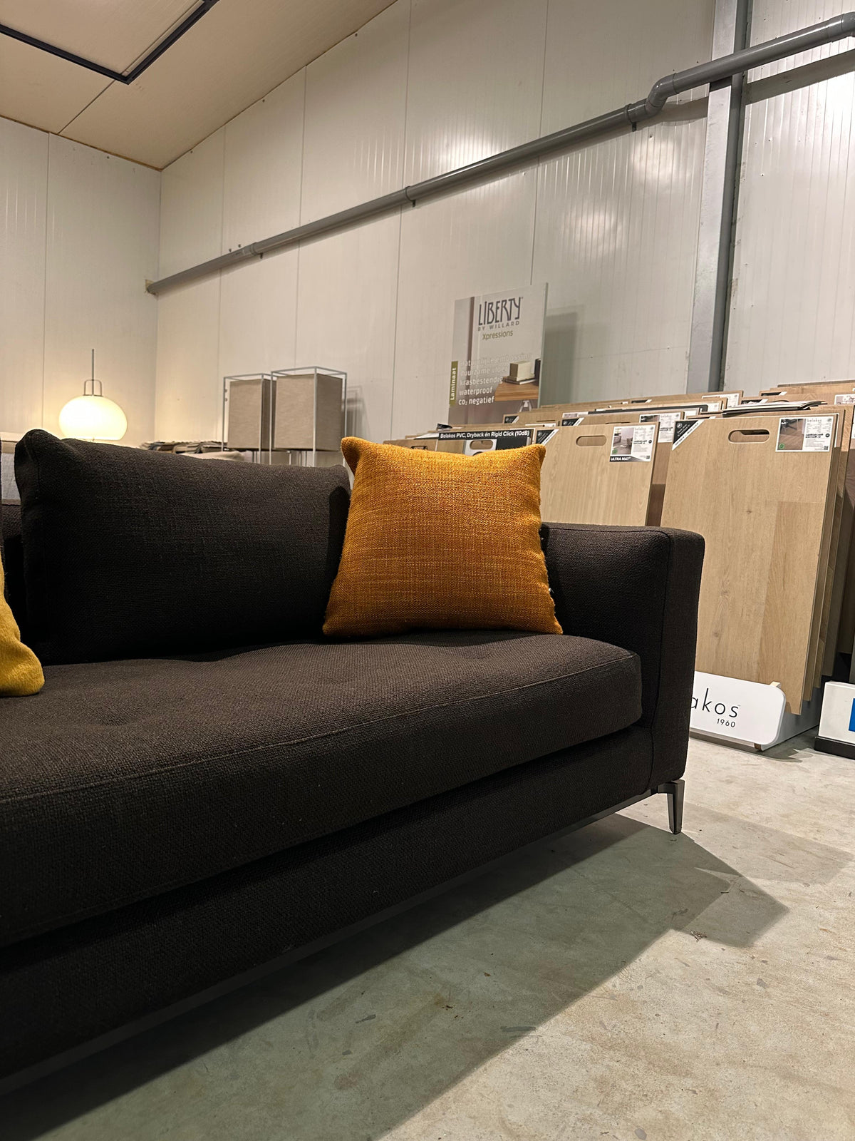ZGAN Minotti Andersen Quilt 5-Zits Mokka – NP: €16.000