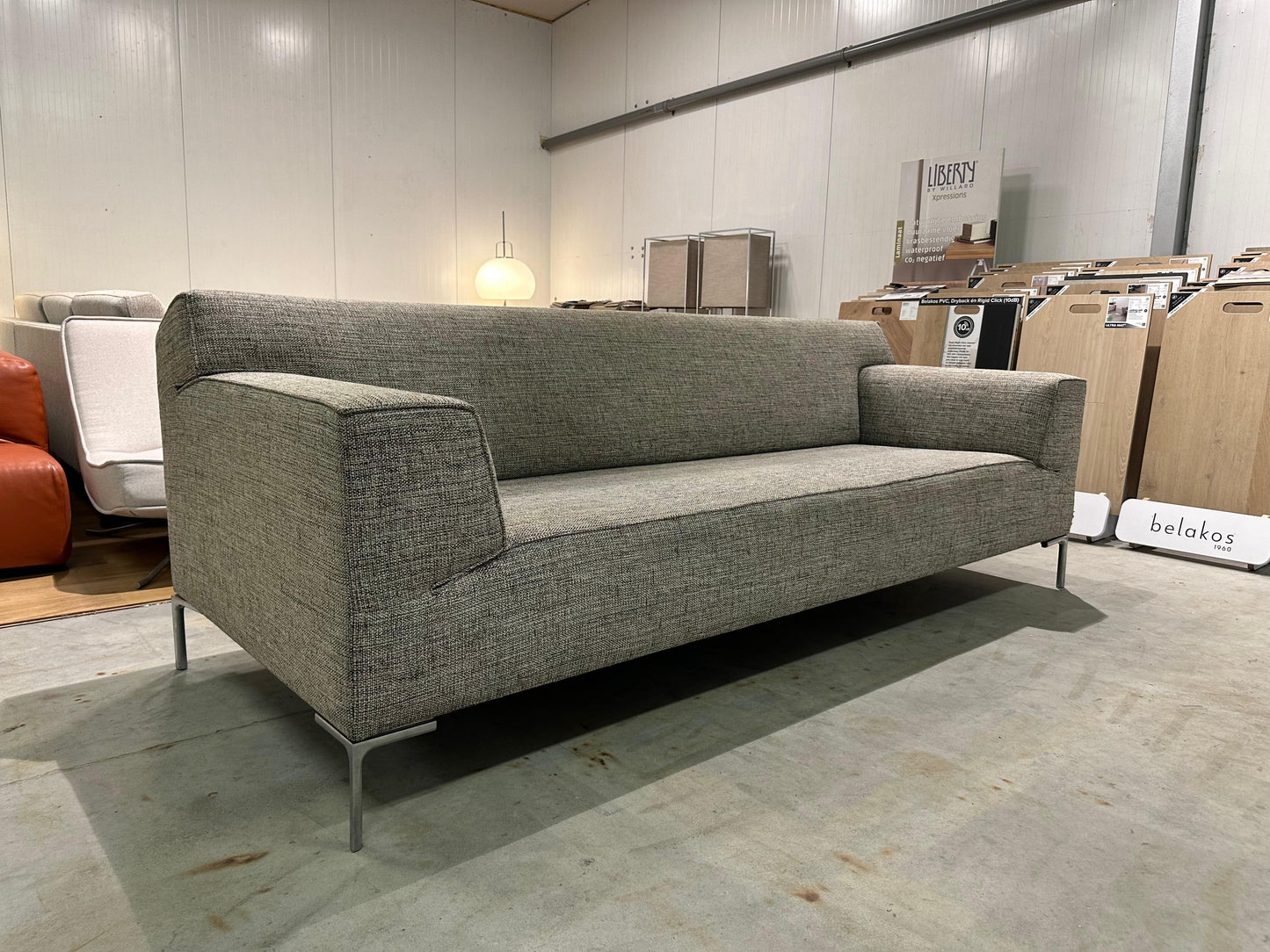 ZGAN Design on Stock Bloq 3-zits bank Beige Gemêleerd