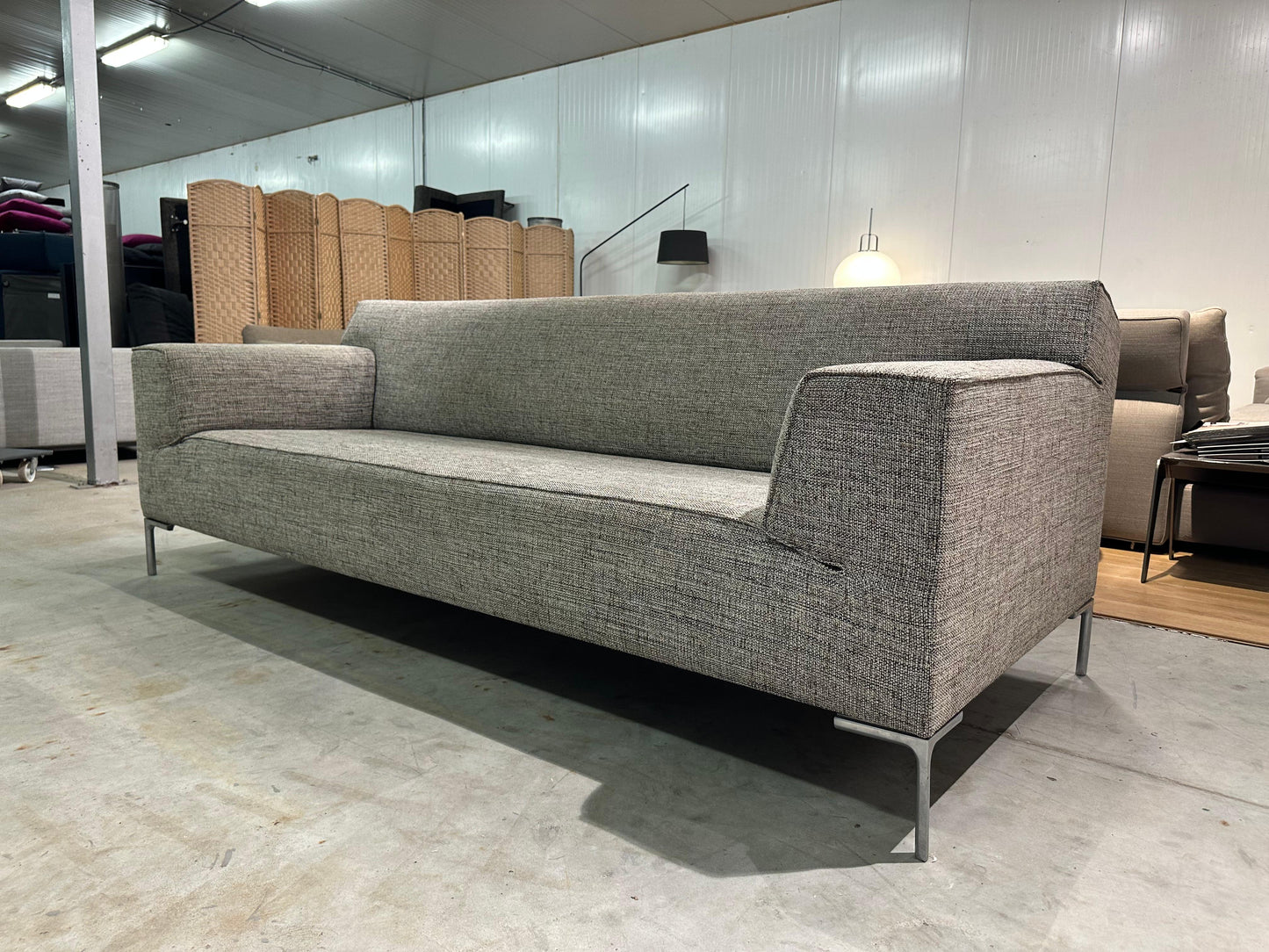 ZGAN Design on Stock Bloq 3-zits bank Beige Gemêleerd
