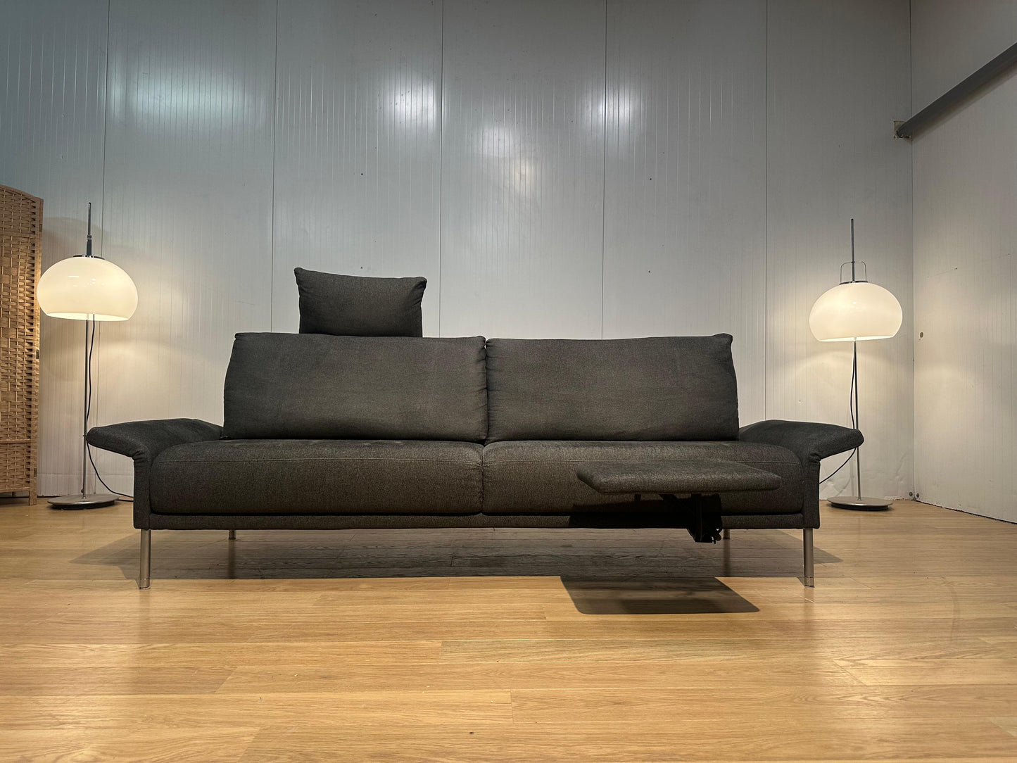 Rolf Benz Cara 3-Zits + Voetenbank – NP: €9.000