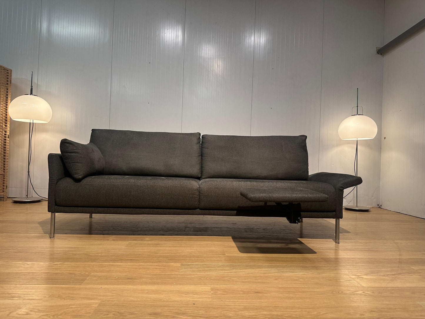 Rolf Benz Cara 3-Zits + Voetenbank – NP: €9.000