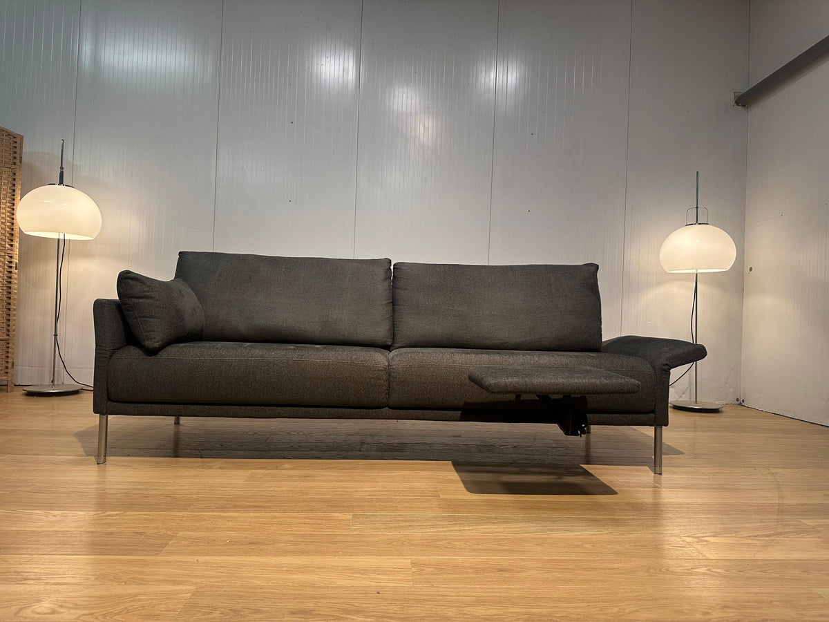 Rolf Benz Cara 3-Zits + Voetenbank – NP: €9.000