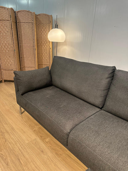 Rolf Benz Cara 3-Zits + Voetenbank – NP: €9.000