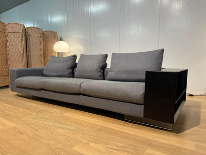 ZGAN Flexform Lightpiece 4-Zits Bank Grijsblauw NP: €12.000