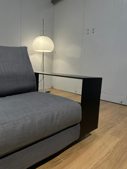 ZGAN Flexform Lightpiece 4-Zits Bank Grijsblauw NP: €12.000