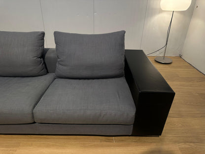 ZGAN Flexform Lightpiece 4-Zits Bank Grijsblauw NP: €12.000