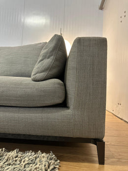 ZGAN Minotti Andersen Hoekbank Grijs Gemêleerd – NP: €25.000