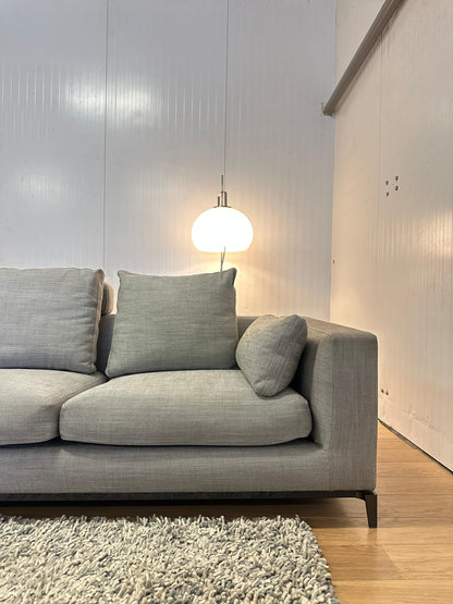 ZGAN Minotti Andersen Hoekbank Grijs Gemêleerd – NP: €25.000