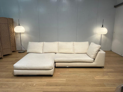 Minotti Hamilton Hoekbank – Ter Herstoffering - Kies uw stof