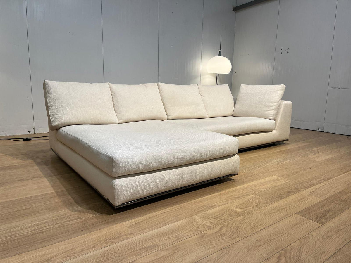 Minotti Hamilton Hoekbank – Ter Herstoffering - Kies uw stof