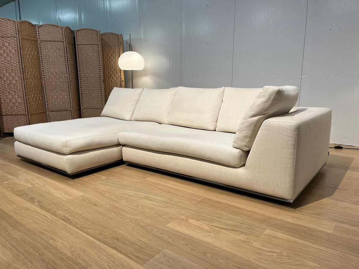 Minotti Hamilton Hoekbank – Ter Herstoffering - Kies uw stof
