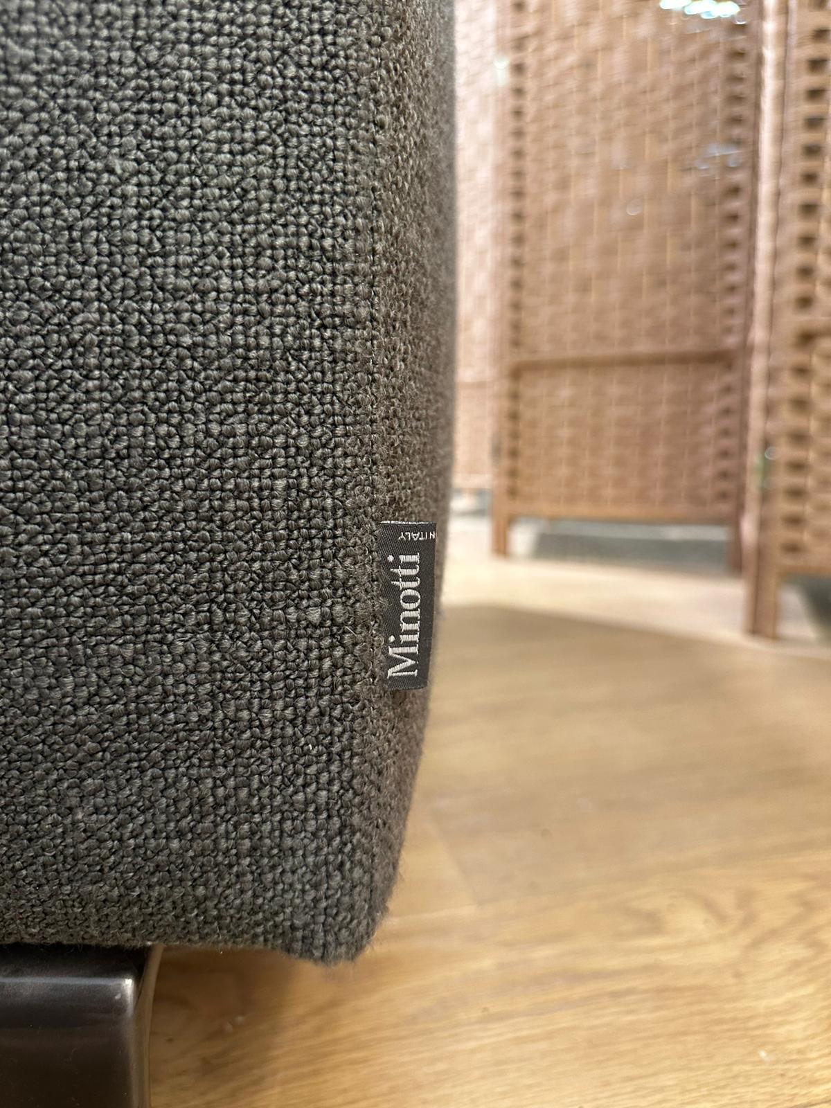 Minotti Allen Hoekbank + Davis Hocker – NP €25.000