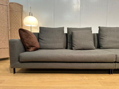 Minotti Allen Hoekbank + Davis Hocker – NP €25.000