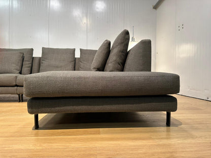 Minotti Allen Hoekbank + Davis Hocker – NP €25.000