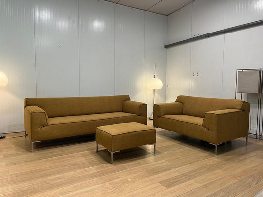 NIEUW GESTOFFEERDE Design on Stock Bloq Set – Okergeel