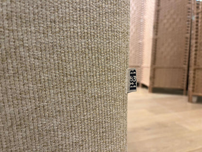 2x Nieuw Gestoffeerd B&B Italia Charles 3 Zits in Ecru