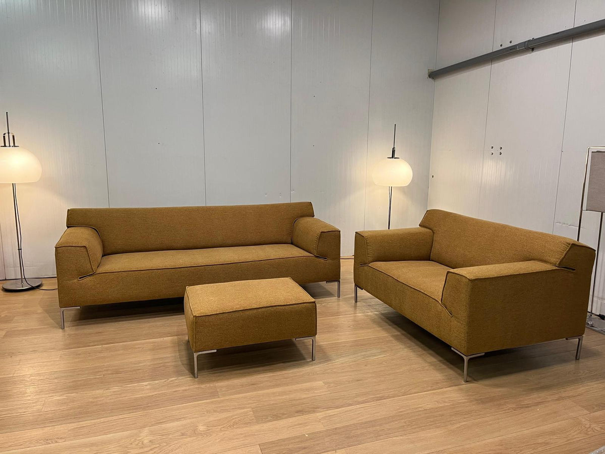 Nieuw Gestoffeerde Design on Stock Bloq 3 Zits Okergeel