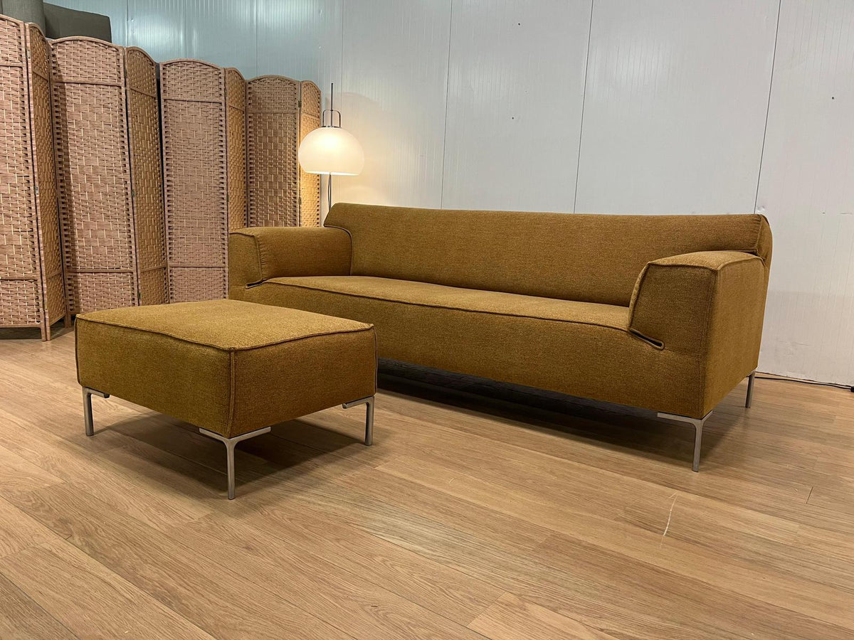 Nieuw Gestoffeerde Design on Stock Bloq 3 Zits Okergeel