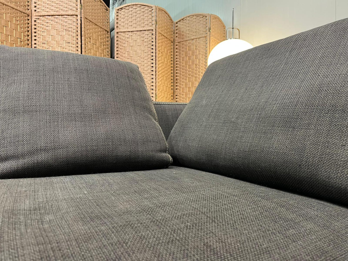 B&B Italia Ray Hoekbank Antraciet + Optioneel Tapijt