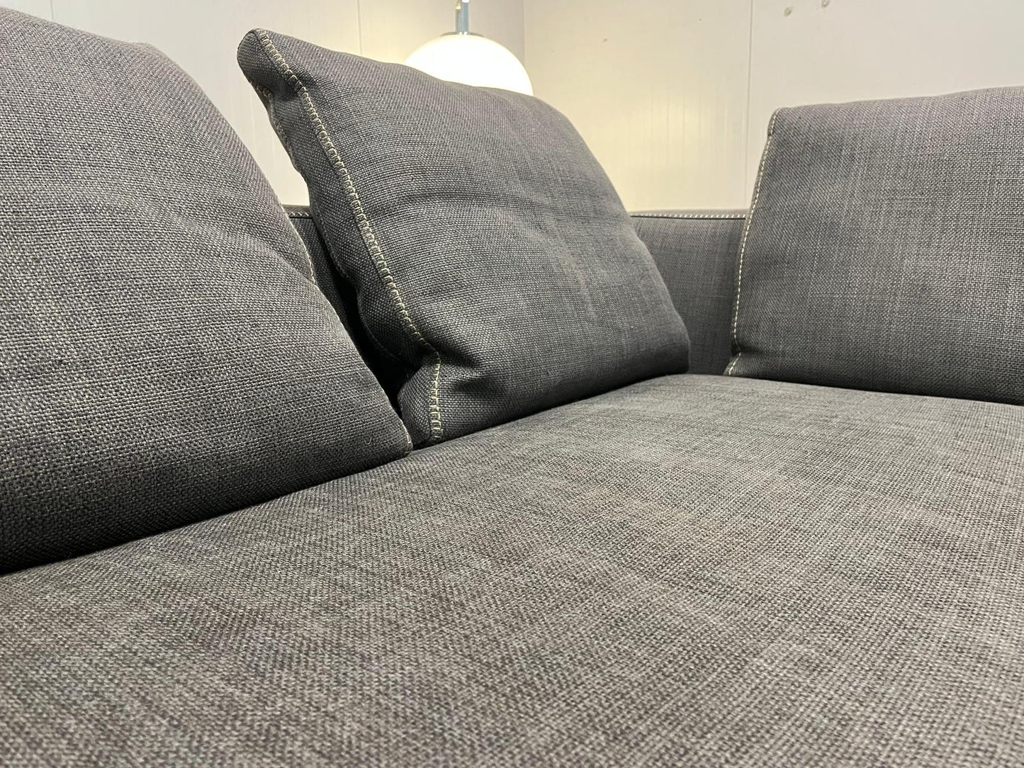 B&B Italia Ray Hoekbank Antraciet + Optioneel Tapijt